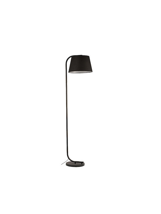 Inlight Floor Lamp H170xW36cm. with Socket for Bulb E27 Black