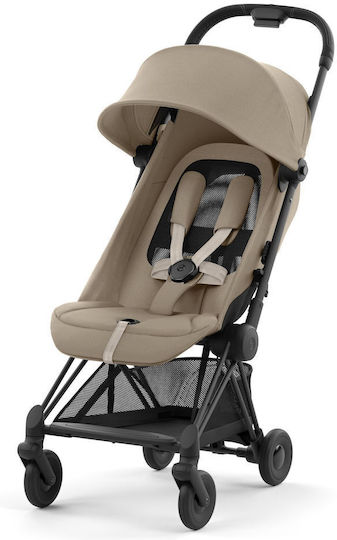 Cybex Coya Καρότσι Μωρού Matt Black Cozy Beige