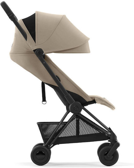 Cybex Coya Καρότσι Μωρού Matt Black Cozy Beige