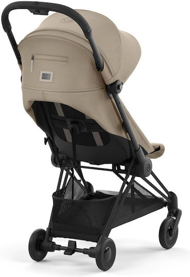 Cybex Coya Καρότσι Μωρού Matt Black Cozy Beige