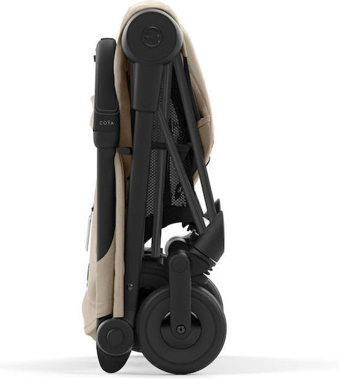 Cybex Coya Καρότσι Μωρού Matt Black Cozy Beige