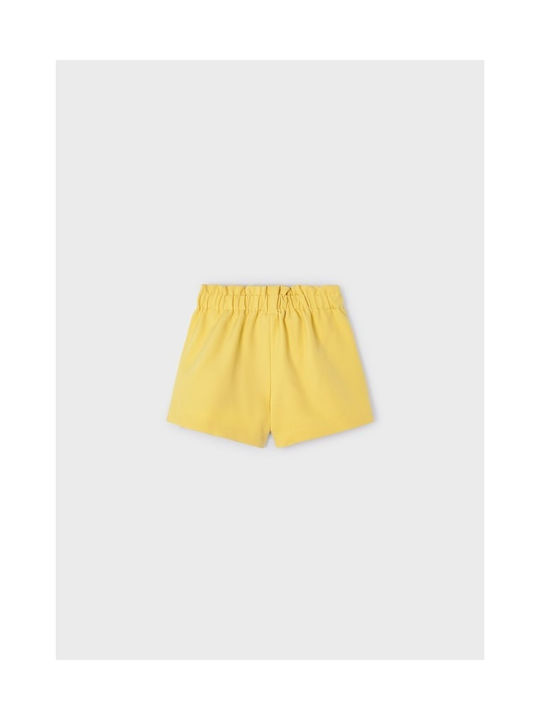 Mayoral Kids Shorts/Bermuda Fabric Yellow