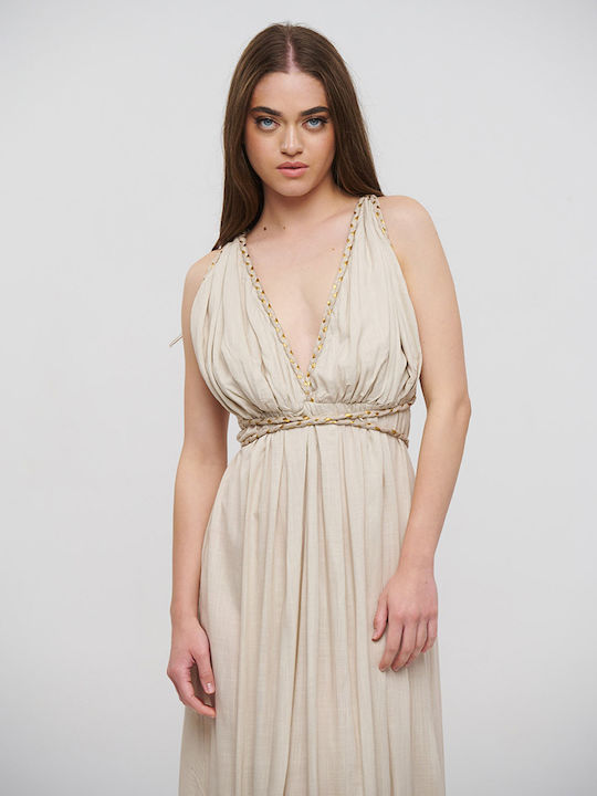 Ble Resort Collection Maxi Dress Beige