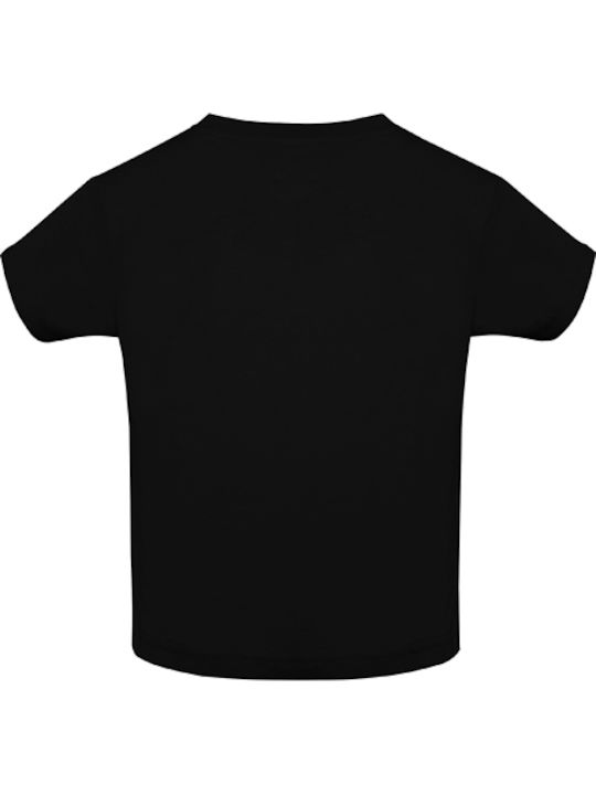 Kids T-shirt Black Cute And Christmassy