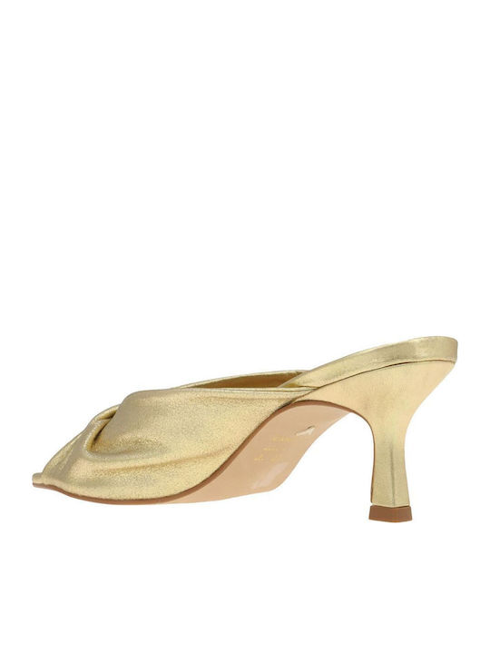 322002h-cab04 Crack Mule Carrano - Gold - Leder