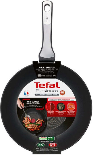 Tefal Unlimited Wok din Aluminiu cu Strat Antiaderent 28cm