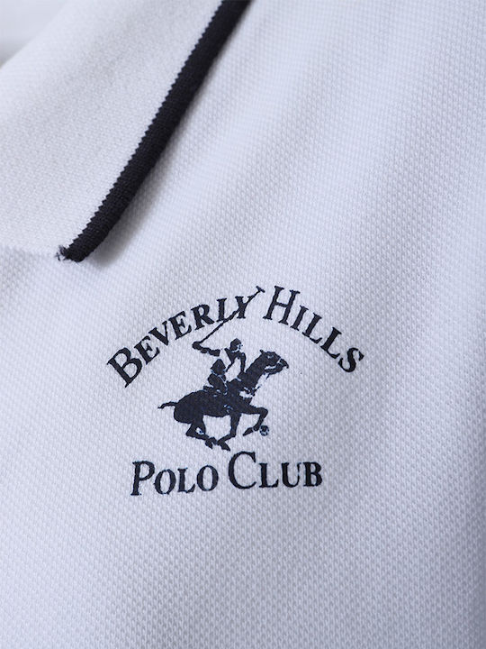 Polo beverly hills Polo pentru copii Cu mâneci scurte Alb