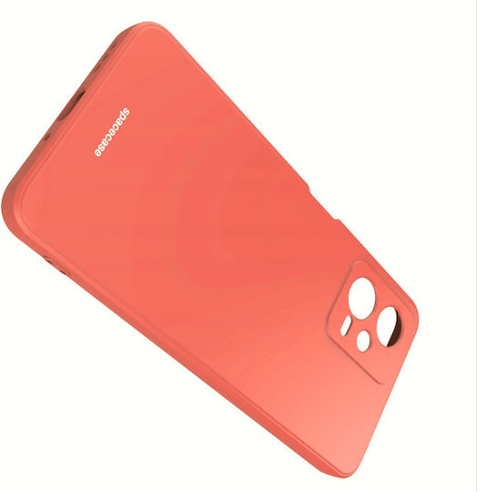 Spacecase Silicone Back Cover Σιλικόνης Κόκκινο (Redmi Note 12 5G)