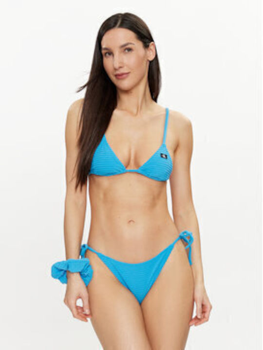 Calvin Klein Swimwear Μπικίνι Κάτω Μέρος Kw0kw02470 Μπλε Μπικίνι Κάτω Μέρος Calvin Klein Swimwear
