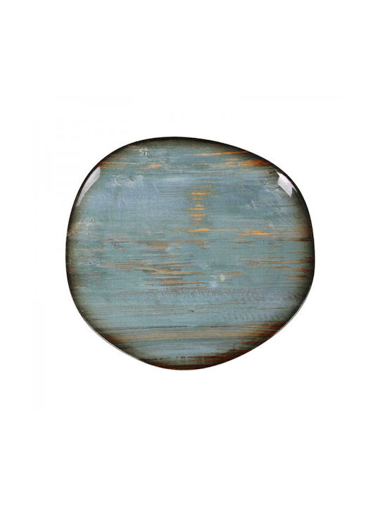 Bonna Platou de Servire Oval din Porțelan Multicoloră 29x27.5buc 1buc