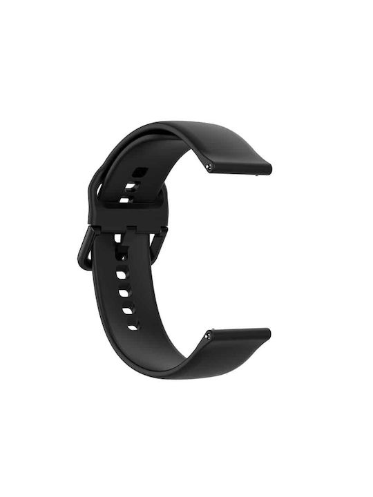Compatible Edman Strap Samsung Galaxy Watch Active 1/2/3, 20mm, L, Black Compatible Edman Strap Samsung Galaxy Watch Active 1/2/3, 20mm, L, Black