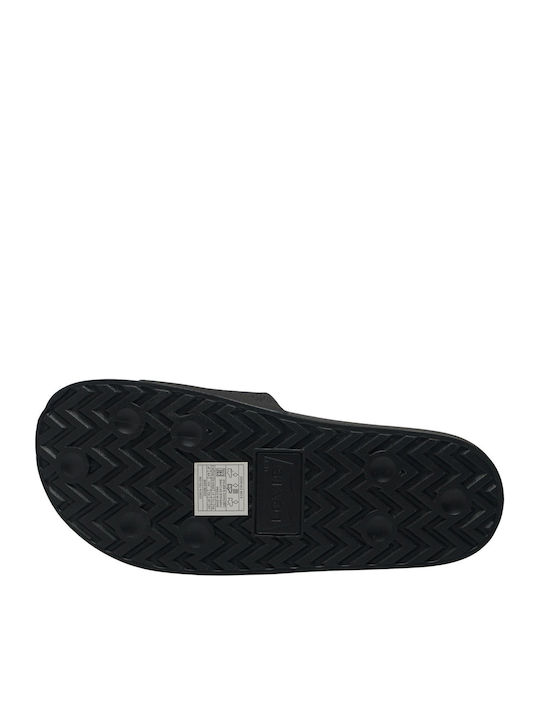 Levi's Ανδρικές Σαγιονάρες Μαύρο Καουτσούκ - 233015-001