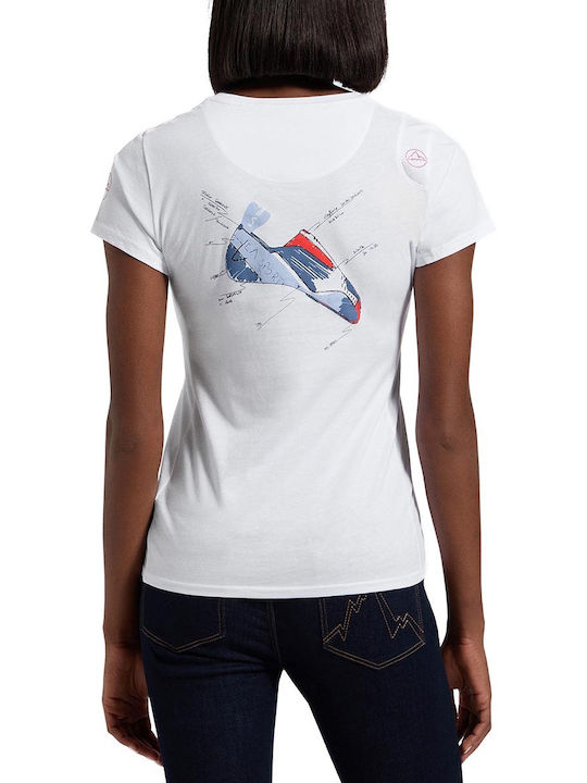 La Sportiva Γυναικείο T-shirt Λευκό