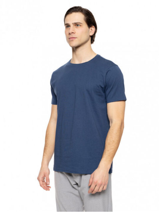 Smart Fashion Kurzarm-T-Shirt 51-206-032 Indigo