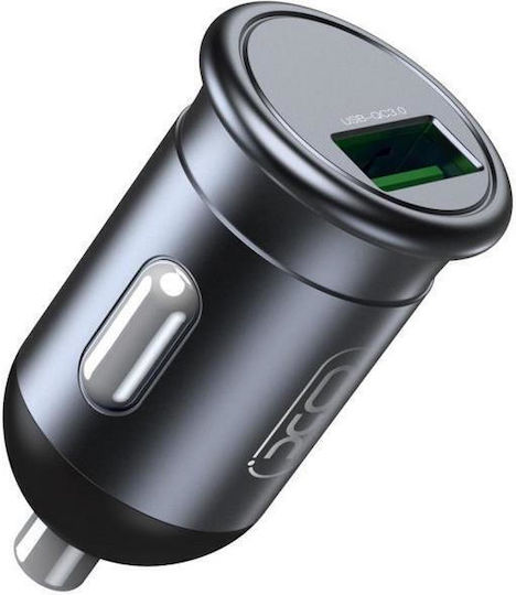 XO Cc46 Car Charger 2.4A Fast Charging Black Color