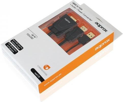 Approx HDMI-Kabel Männlich - HDMI Männlich 1m Schwarz