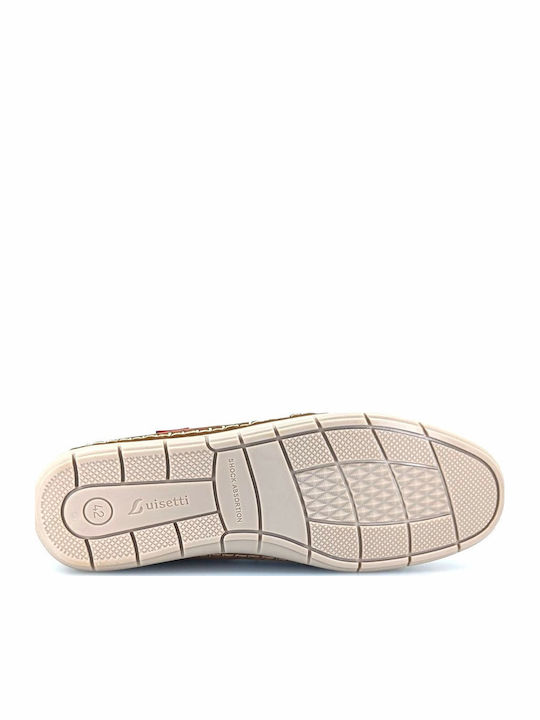 Luisetti 29505 (piele cognac) Mocasini pentru bărbați