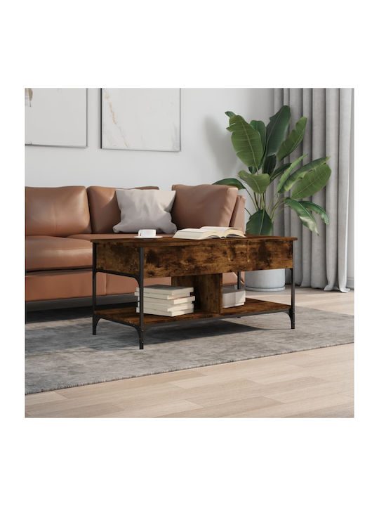 Rectangular Coffee Table with Waiter Coffee L100xW50xH50cm