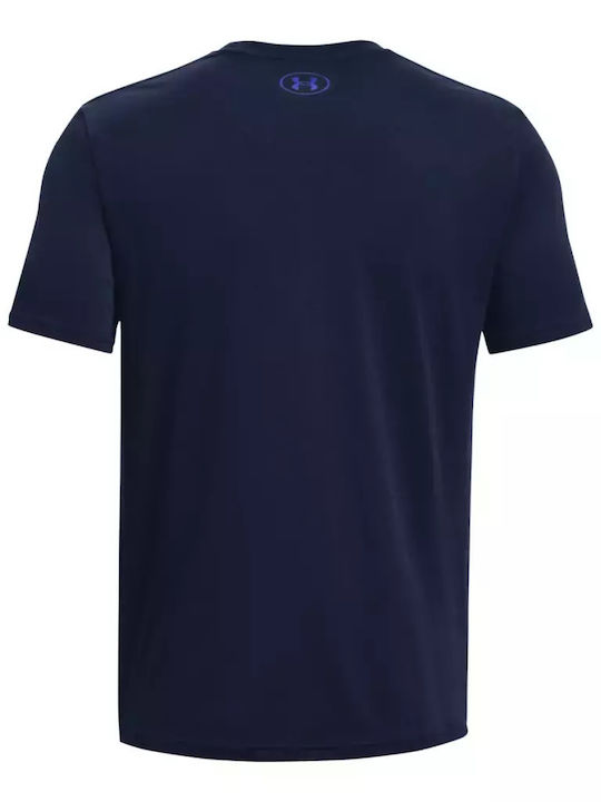 Team Issue Wordmark Athletic T-shirt Navy Blue