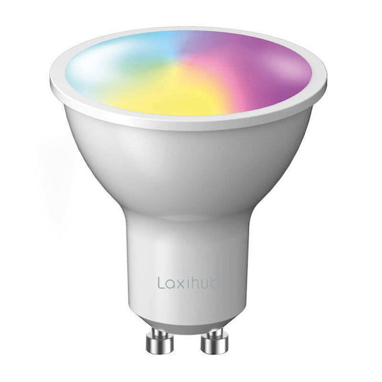 Laxihub Smart Λάμπες LED 4.5W για Ντουί GU10 RGB 350lm 2τμχ