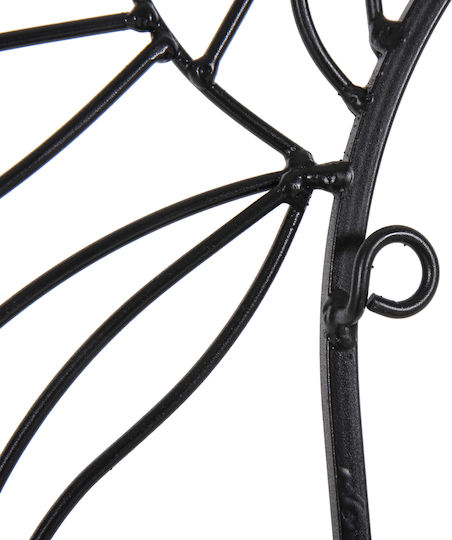 HomeMarkt Mixed Art Black Wooden 66x100cm