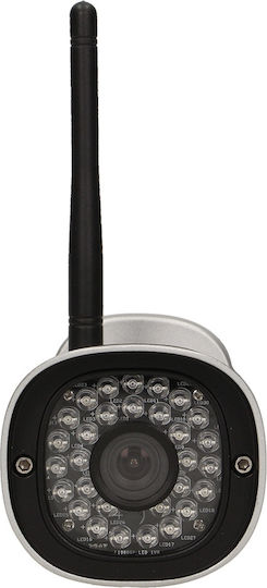 Orno MT-FS-1805 IP Cameră de Supraveghere Wi-Fi HD 960P Rezistentă la apă cu Lentilă 2.8mm Gri