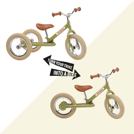 Trybike Τρίκυκλο Ποδήλατο Μετατρεπόμενο για 3+ Ετών Κόκκινο