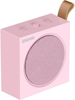 Ipipoo Bluetooth-Lautsprecher 3W mit Batterielaufzeit bis zu 8 Stunden Rosa