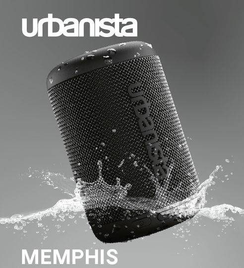 Urbanista Memphis Bluetooth високоговорител 5W с живот на батерията до 12 часа Черен