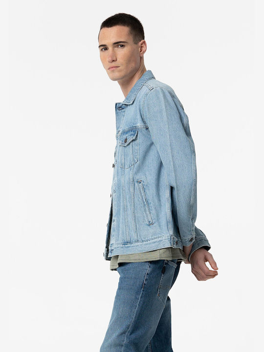 Tiffosi Men's Denim Jacket Light Blue