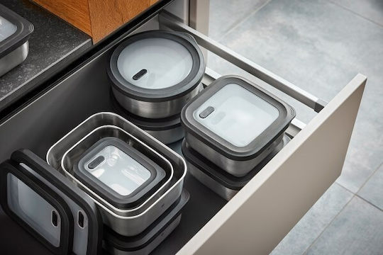 Gefu Δοχείο Φαγητού Inox Γκρι 500ml
