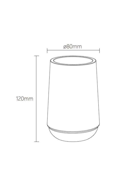 Sealskin Mood Bathroom Accessory Set Glass Gray