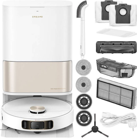 Dreame L10S Pro Ultra Heat Roboter-Staubsauger mit Kartierung Laser & Saugkraft 7000Pa Weiße