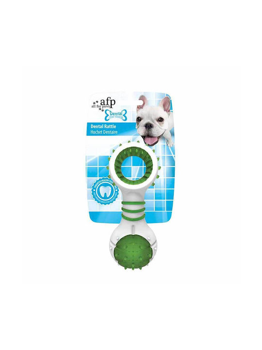 All For Paws Dental Rattle Jucărie Câine 11.6εκ. Albastru deschis 1buc