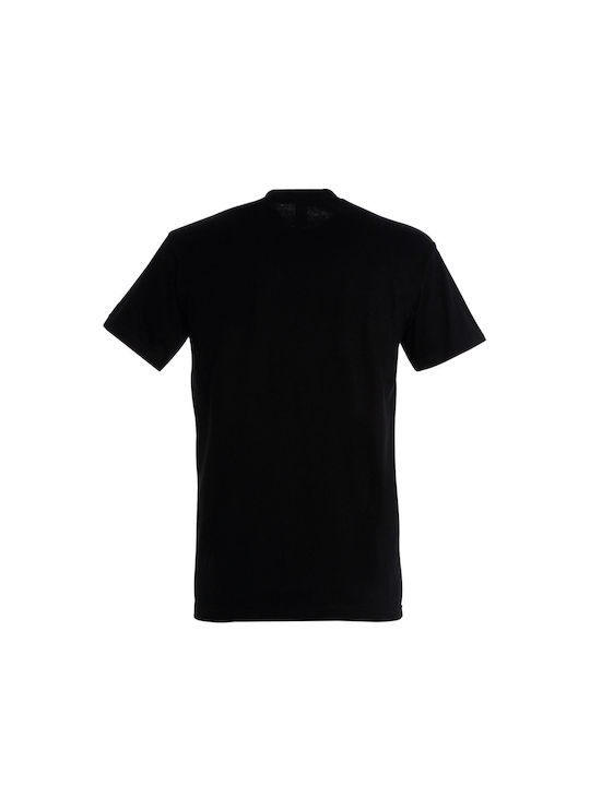 Παιδικό T-shirt Κοντομάνικο Black Stranger Things, Upside Down
