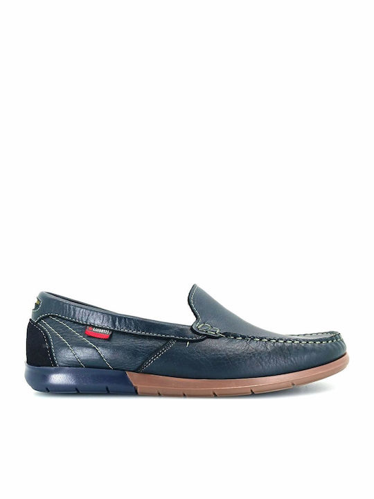 Luisetti 29300 (μπλε Δέρμα) Ανδρικά Μοκασίνια