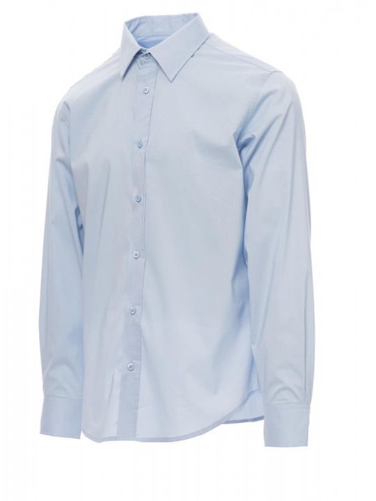 Payper Men's Shirt Long Sleeve Light Blue