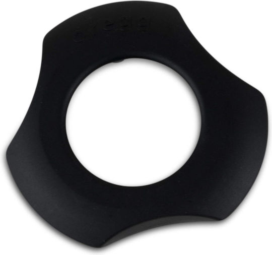 BrainStream Napkin Ring Inox Black 1pcs