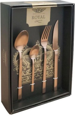 Pintinox Set de Tacâmuri Inoxidabil Argintiu 24buc