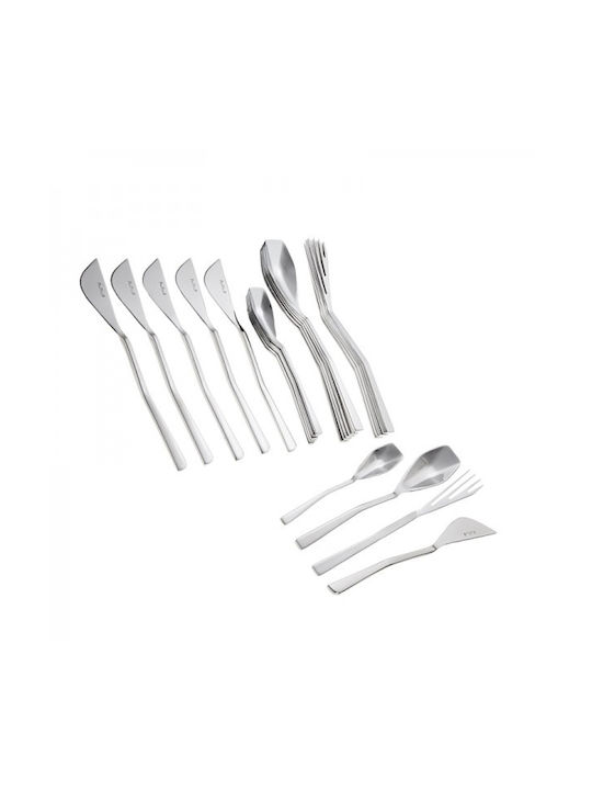 Pintinox Besteckset Edelstahl Silber 24Stück