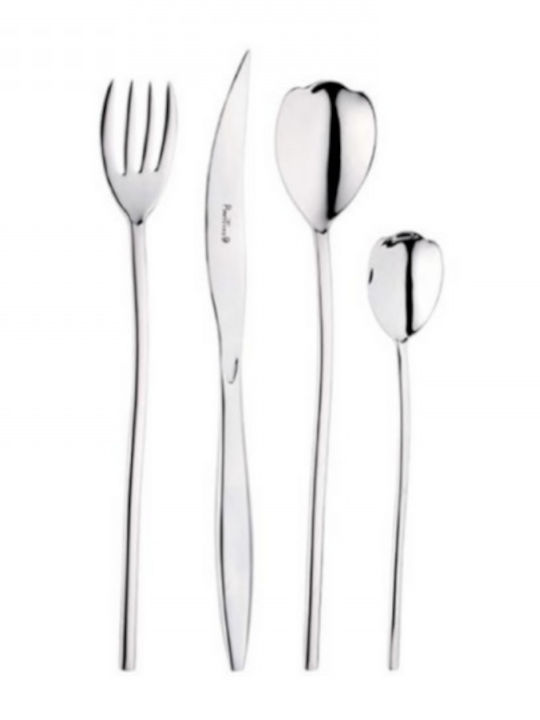 Pintinox Set de Tacâmuri Inoxidabil Argintiu 24buc