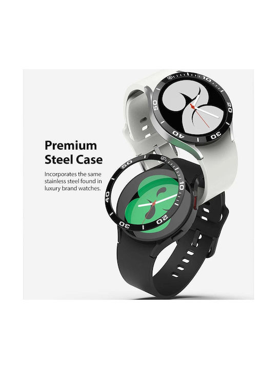 Protector Ringke Bezel Styling Gw4-40-42, For Apple Watch 6, 5, 4 40mm, Silver