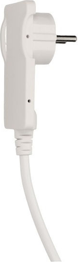 Orno Extension Cable Cord 1.5m White
