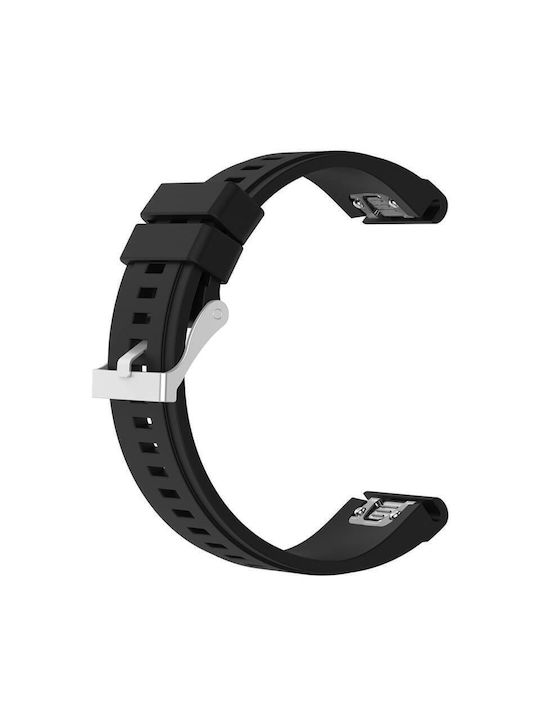 Edman Armband Schwarz (Fenix 3 / 5X / 5X Plus / 6X / 6X Pro / 7X / 7X Pro / 8 (51mm))