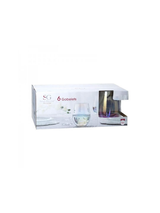 Secret de Gourmet Σετ Ποτήρια Νερού από Γυαλί 540ml 6τμχ