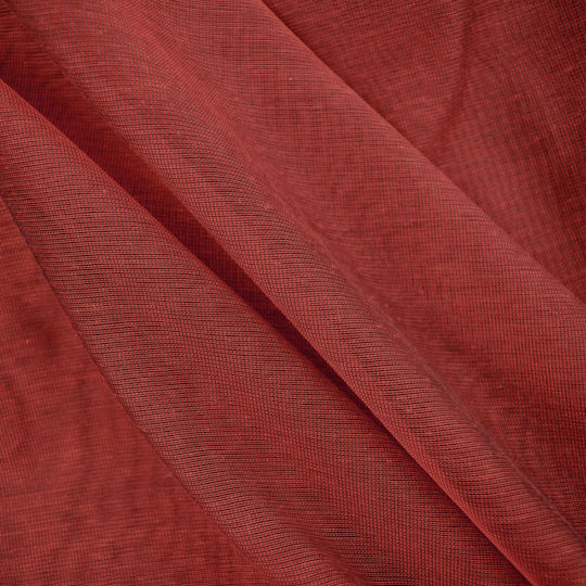 Saray Home Vorhang mit Bleistiftfalten Rote 140x280cm