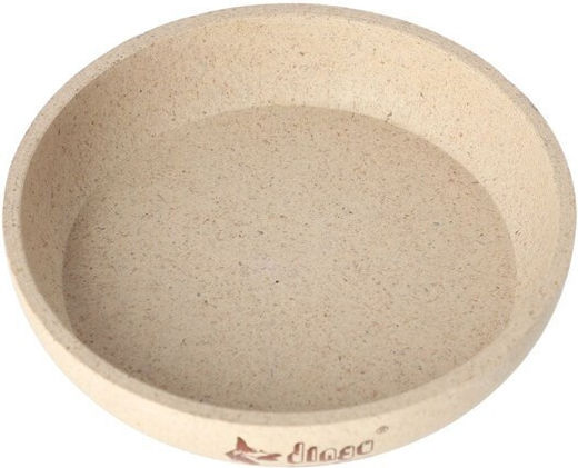 Dingo Kunststoff Schalen Futter für Hund & Katze 200ml 12.5cm in Beige Farbe