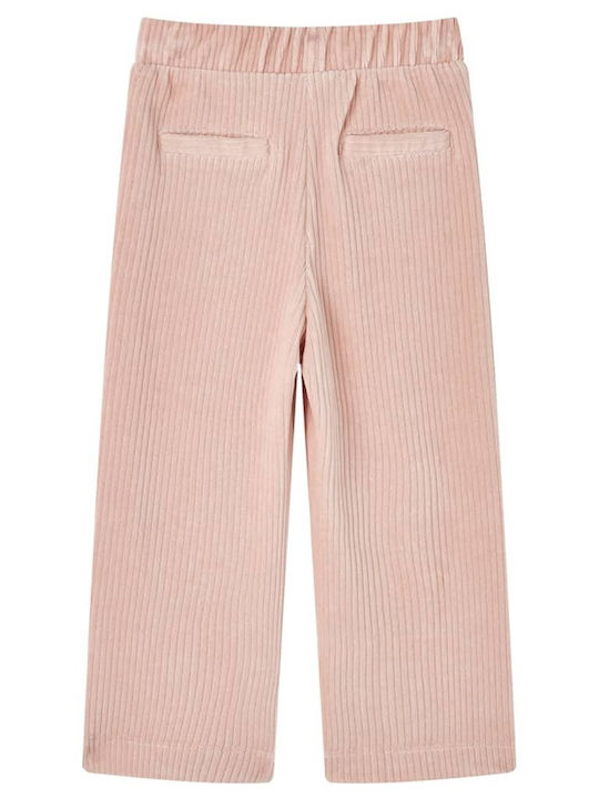 vidaXL Kids Corduroy Trousers Light Pink