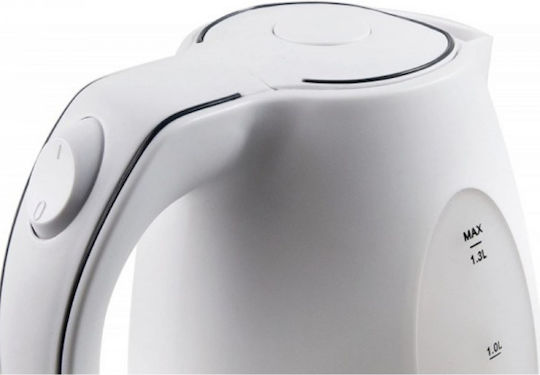Lacor Електрическа Кана 1.3л 2200W Бяла