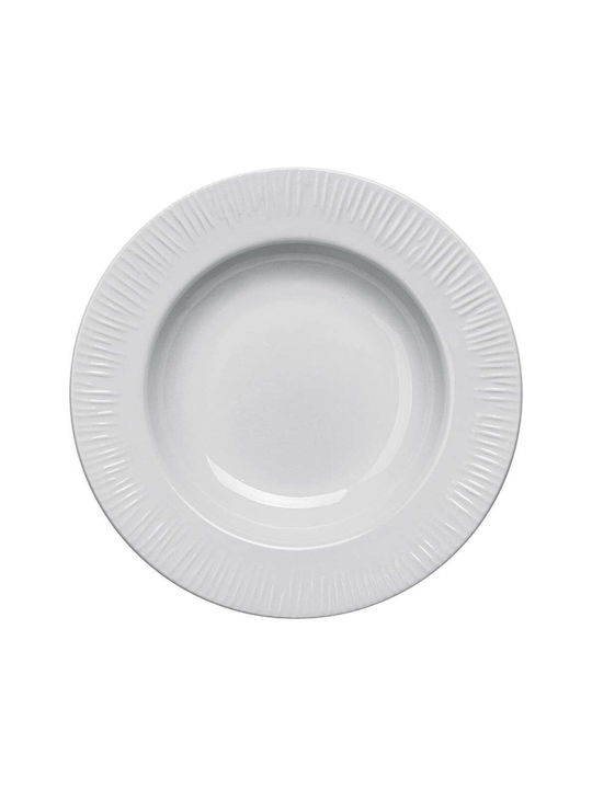 Lamart White Porcelain Dinnerware Set 6pcs